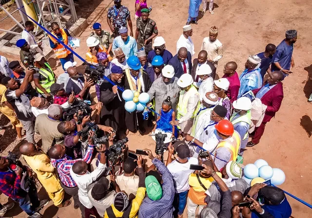 Toto community solar mini grid being commissioned by PowerGen